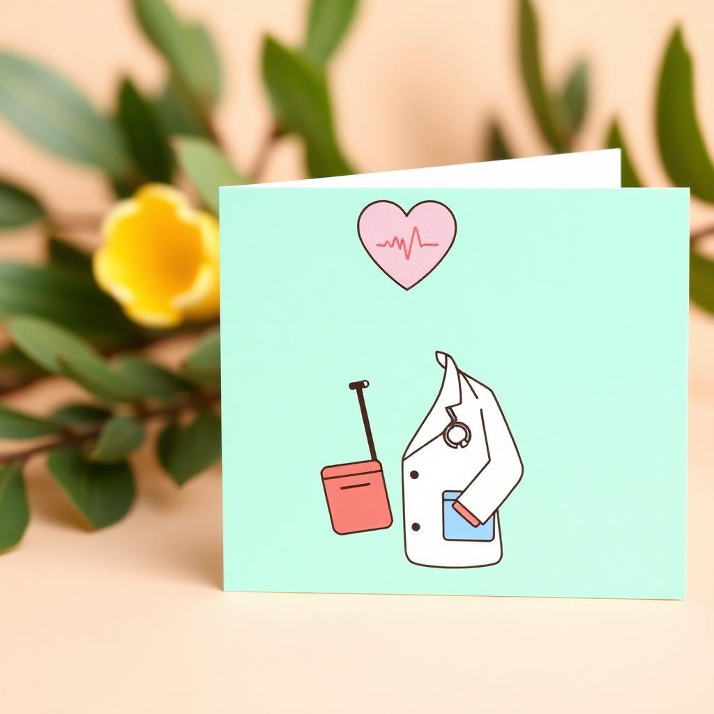 Med School Bingo Greeting Card